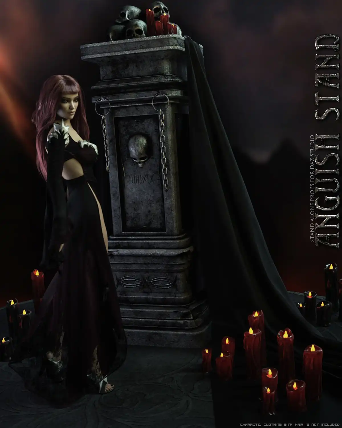 Anguish Stand Daz Studio_DAZ3DDL
