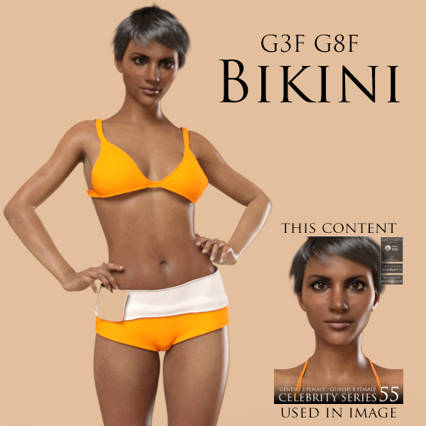 Bikini for Genesis 3 Female and Genesis 8 Female_DAZ3D下载站