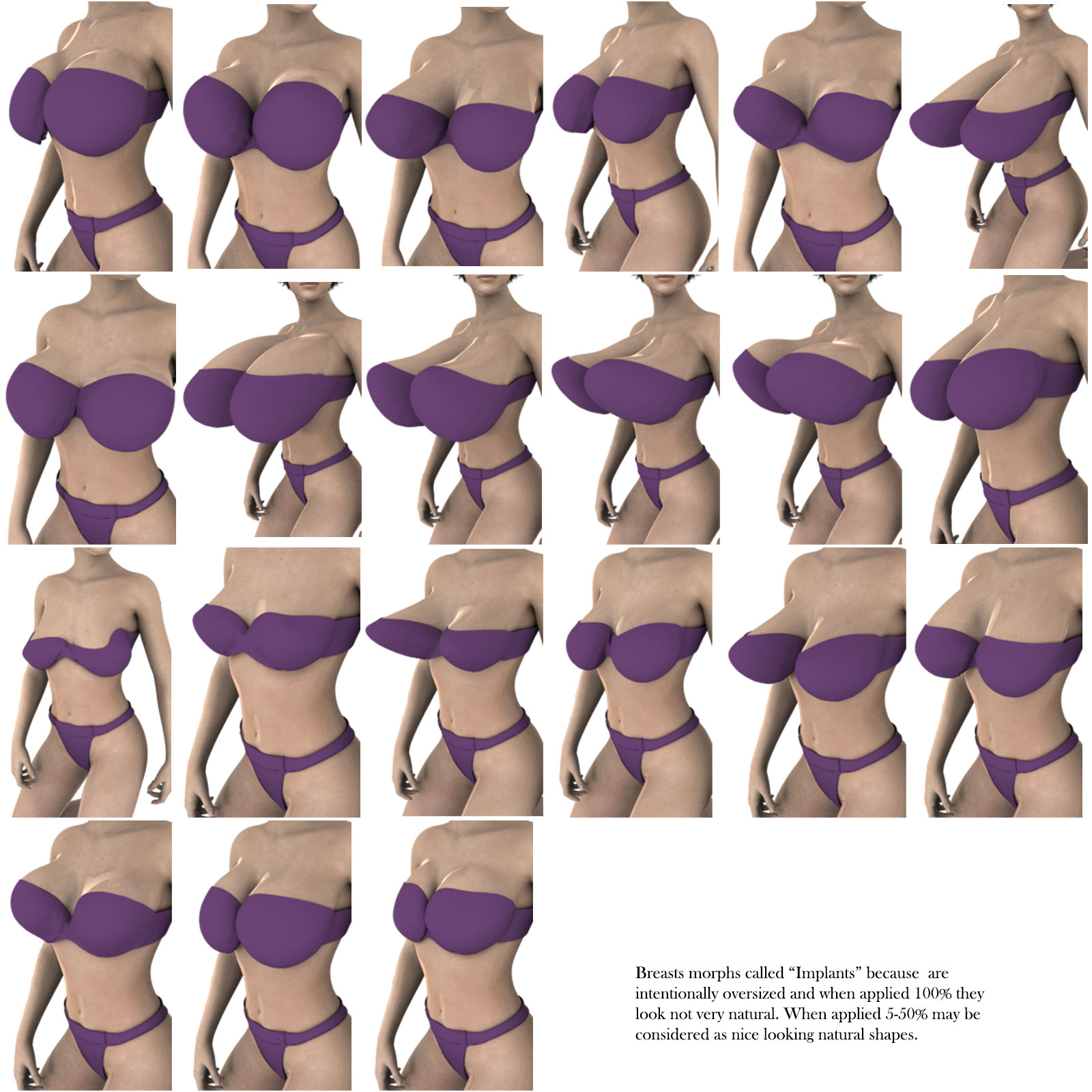 Breast Morphs for Genesis 8 Female_DAZ3D下载站