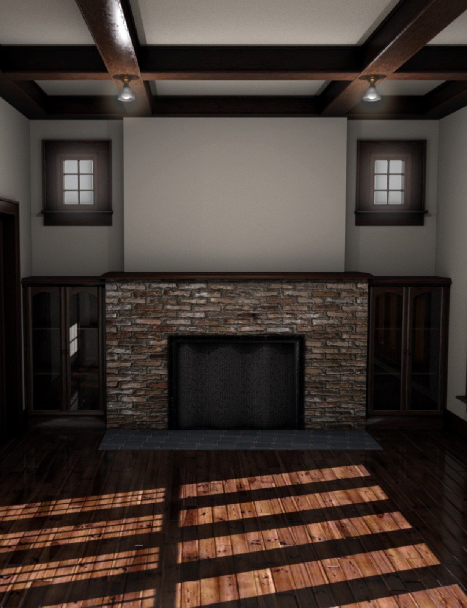 Collective3d Movie Sets Modern Home Interior_DAZ3D下载站