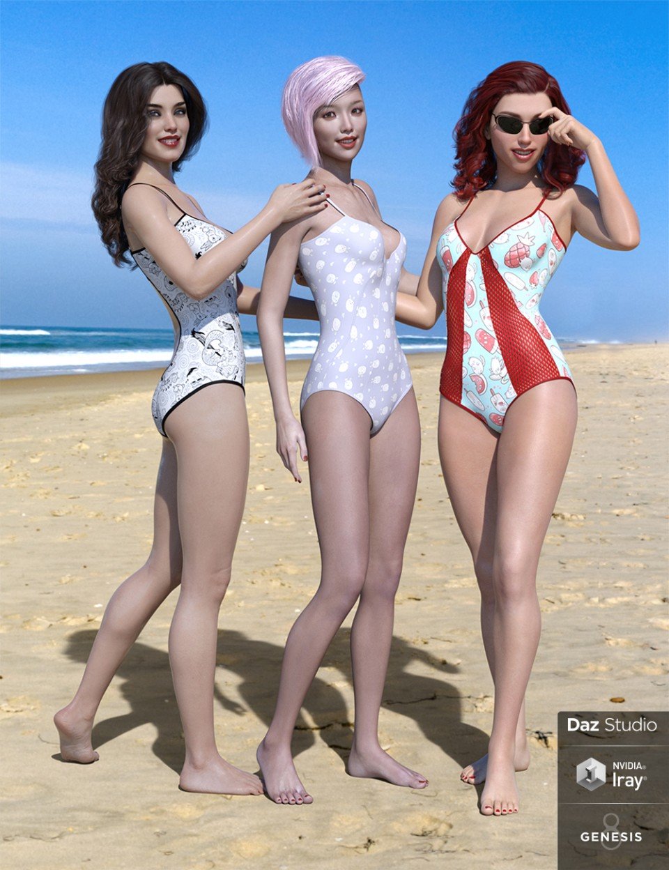 Dixie Swimwear for Genesis 8 Female(s)_DAZ3D下载站
