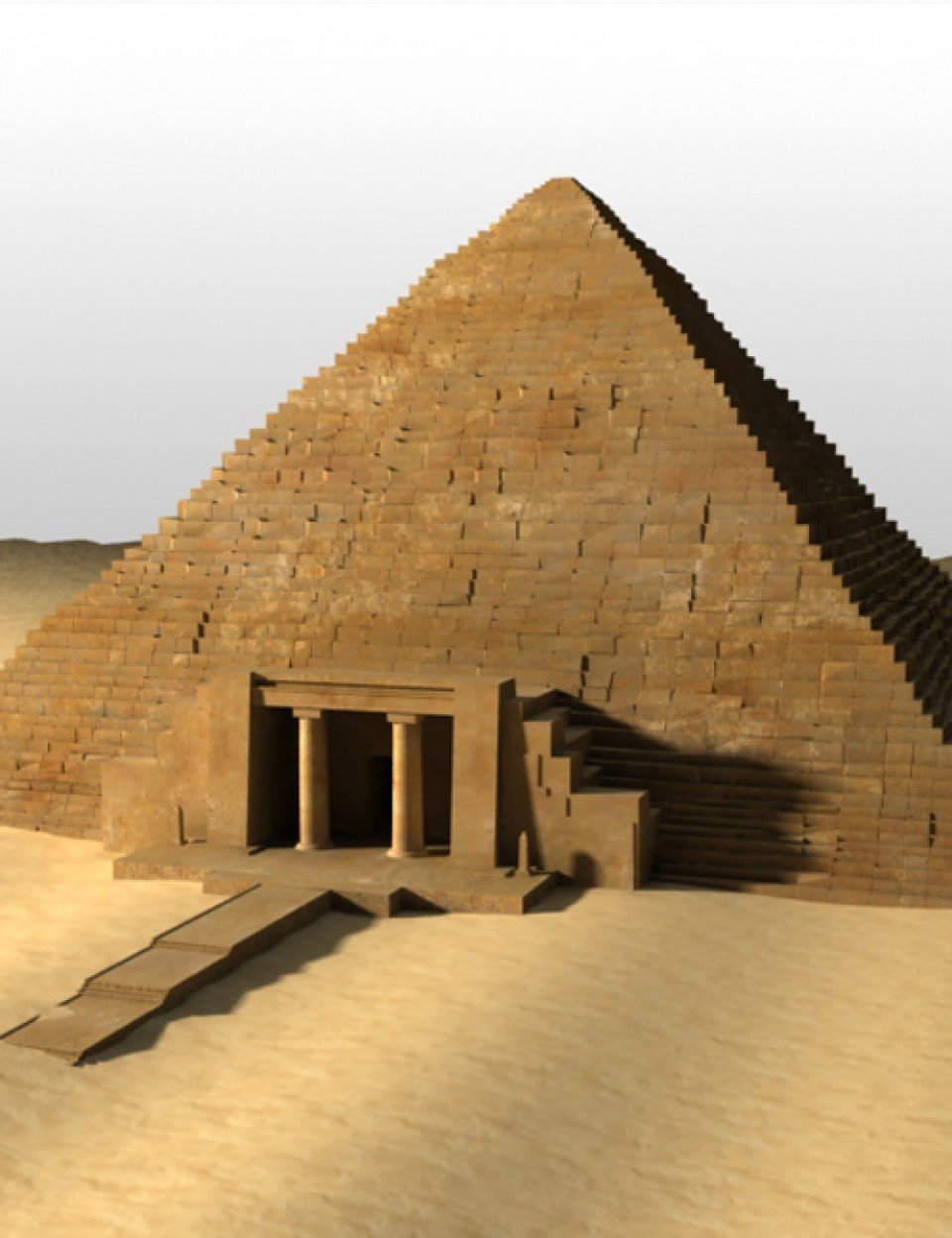 Egyptian Pyramid_DAZ3DDL