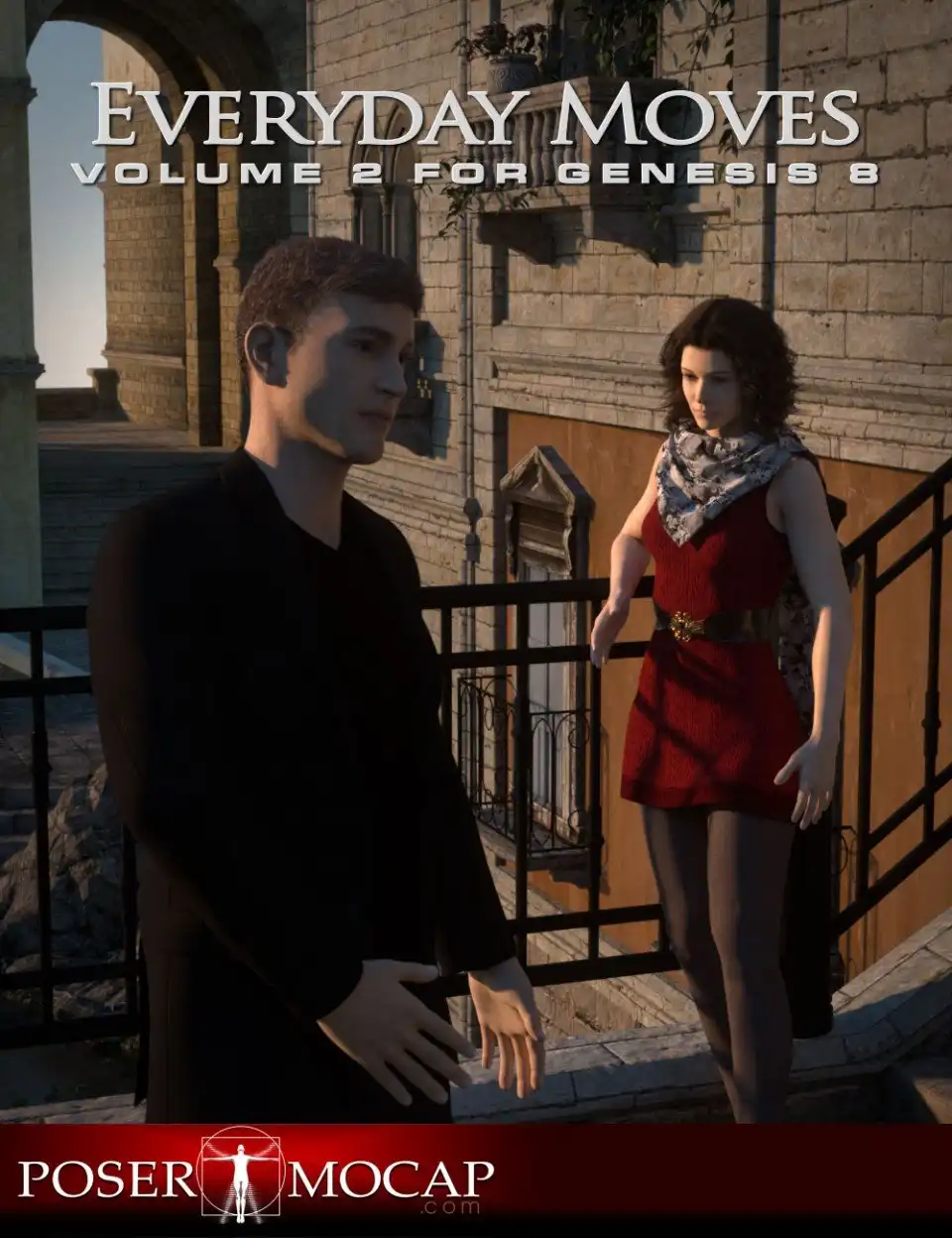 Everyday Moves Volume 2 For Genesis 8_DAZ3DDL