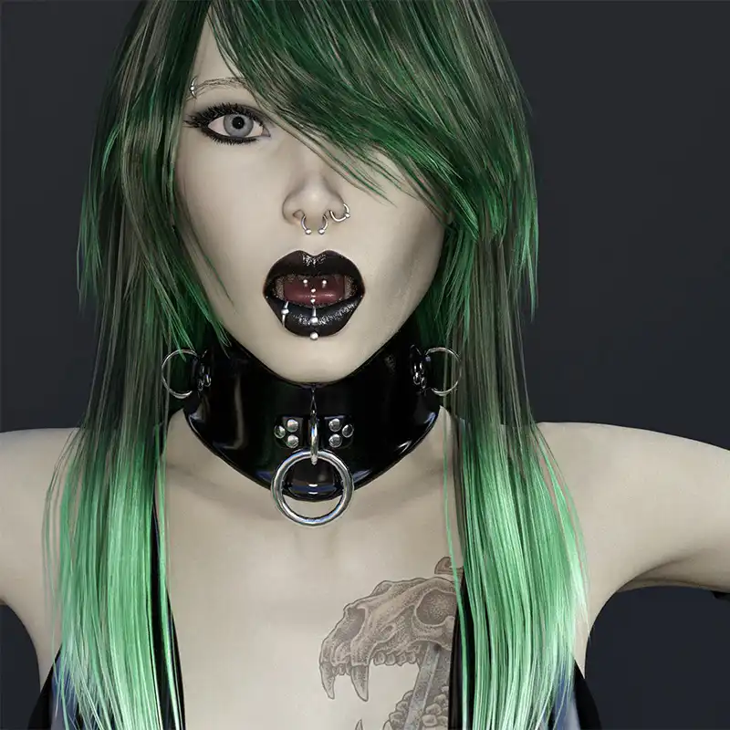 Genesis 3 Female Posture Collar_DAZ3D下载站