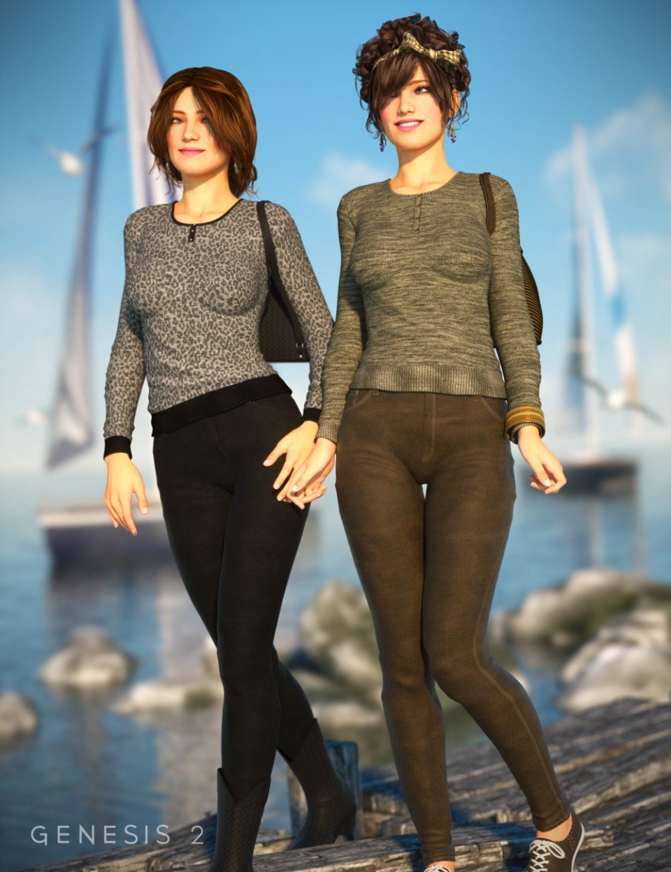 Glamour Jeans and T-Shirts_DAZ3DDL