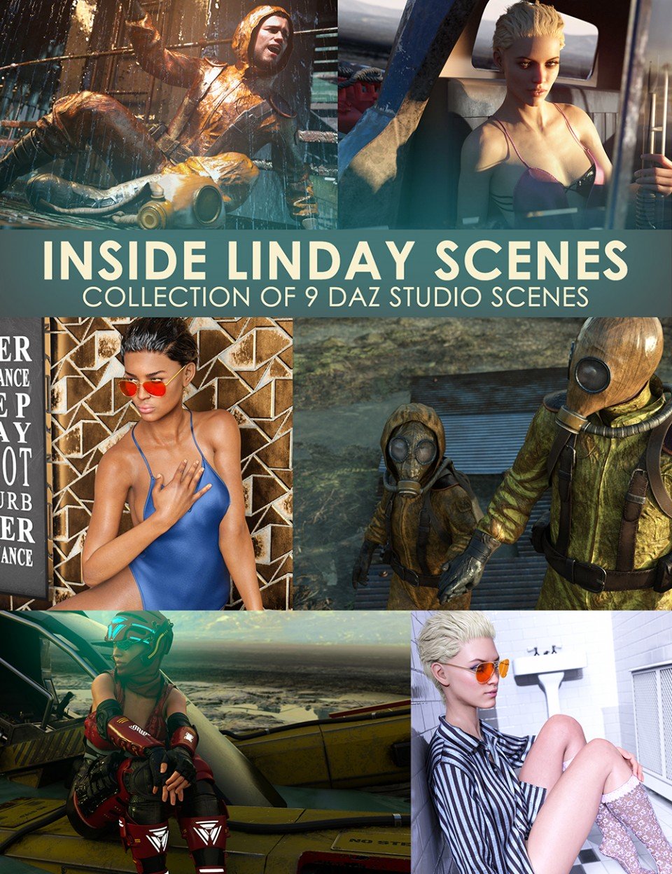 Inside Linday’s Daz Studio Iray Scenes_DAZ3D下载站