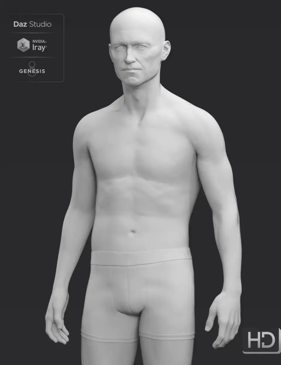 Jonathan 8 HD Add-On_DAZ3D下载站
