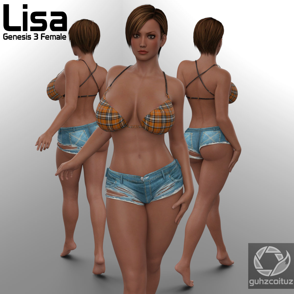Lisa DOA for G3F_DAZ3DDL