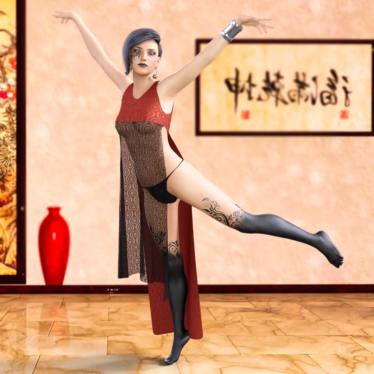 Lishita Outfit Genesis 8 Female_DAZ3D下载站