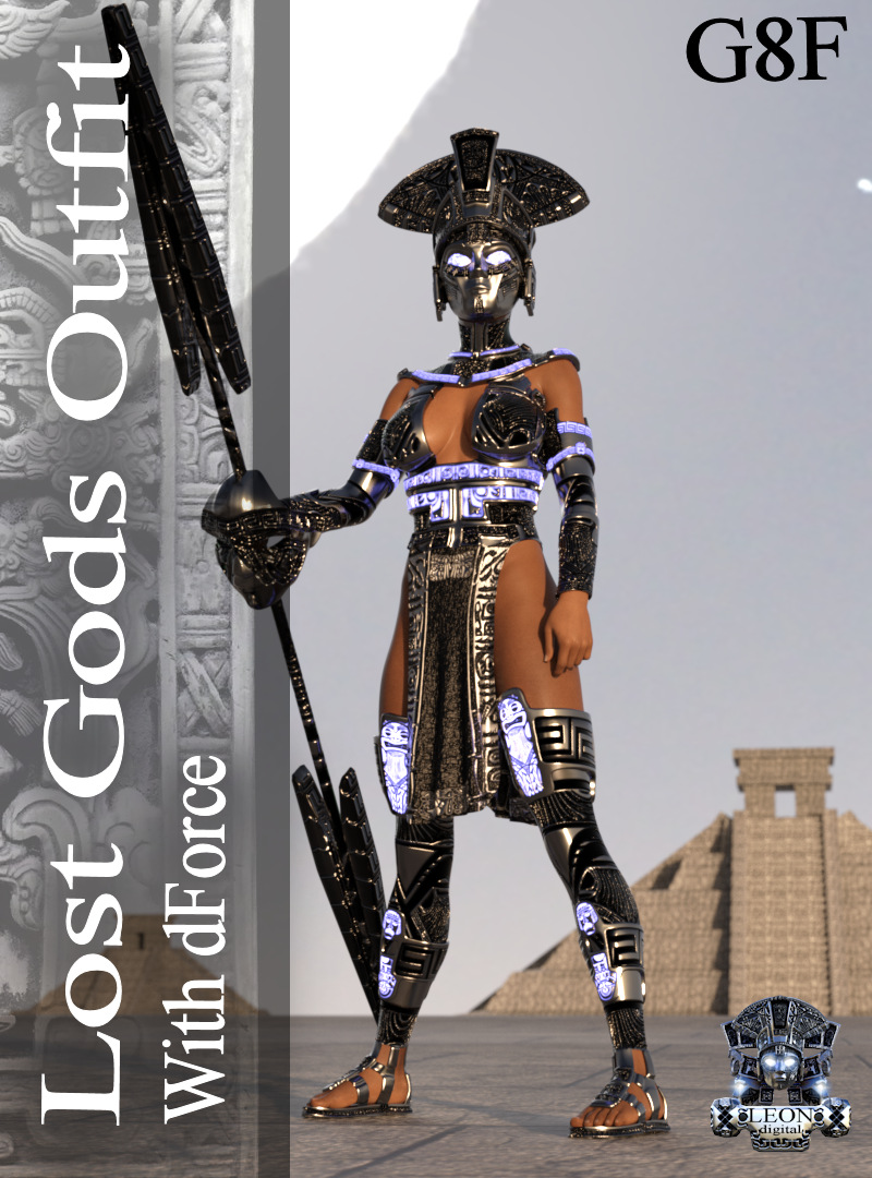 Lost Gods Outfit G8F_DAZ3D下载站