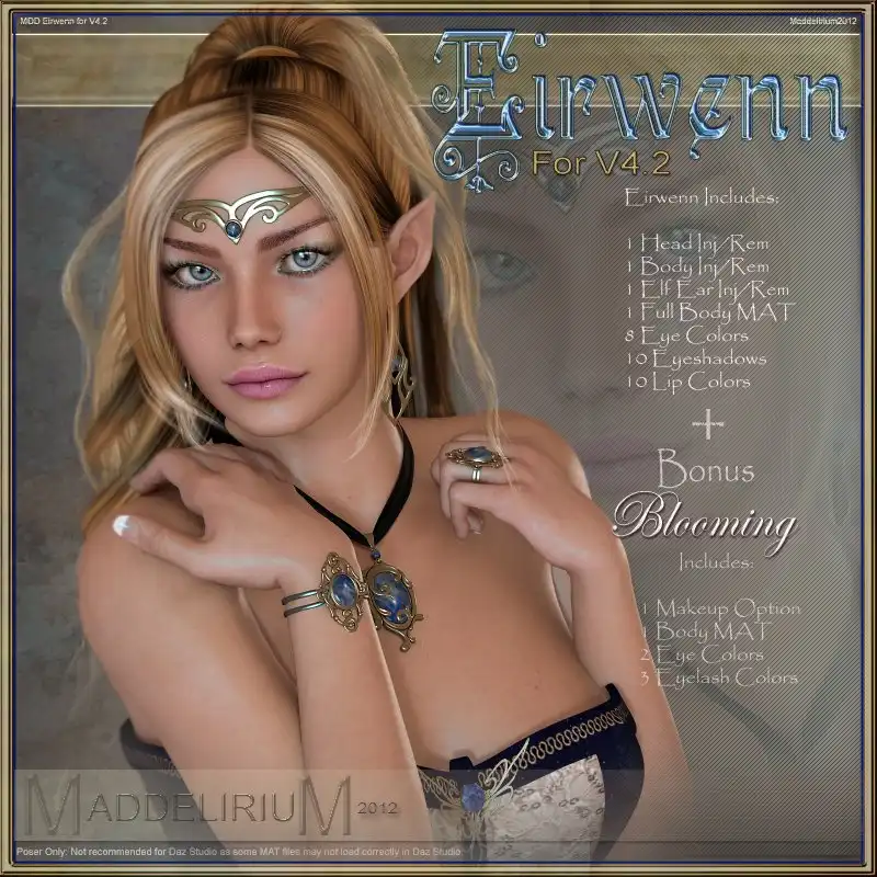 MDD Eirwenn for V4.2_DAZ3D下载站