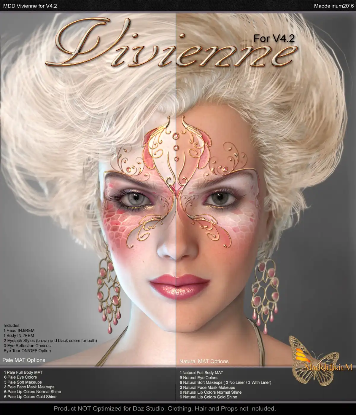 MDD Vivienne for V4.2_DAZ3DDL