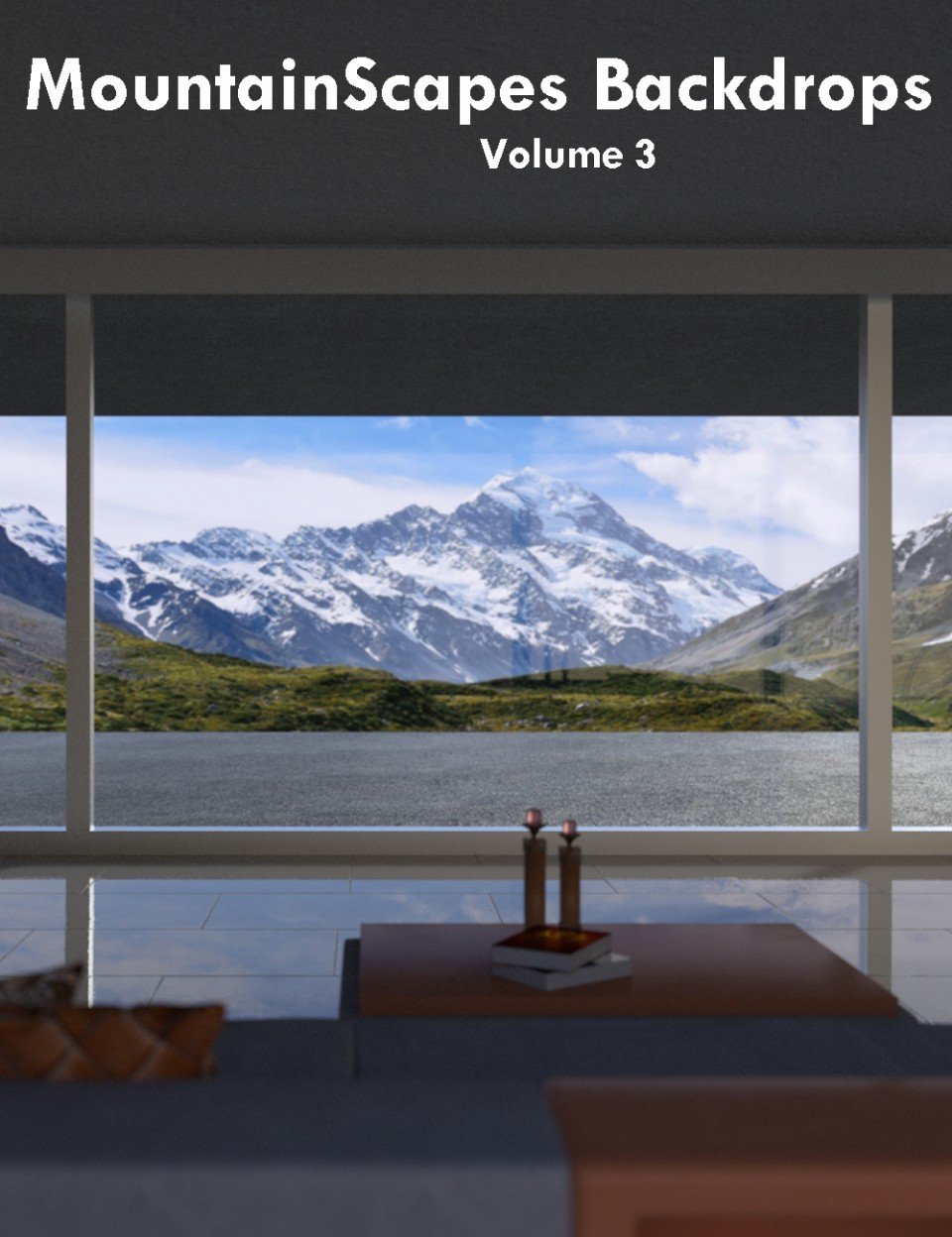 MountainScapes Backdrops Volume 3_DAZ3D下载站