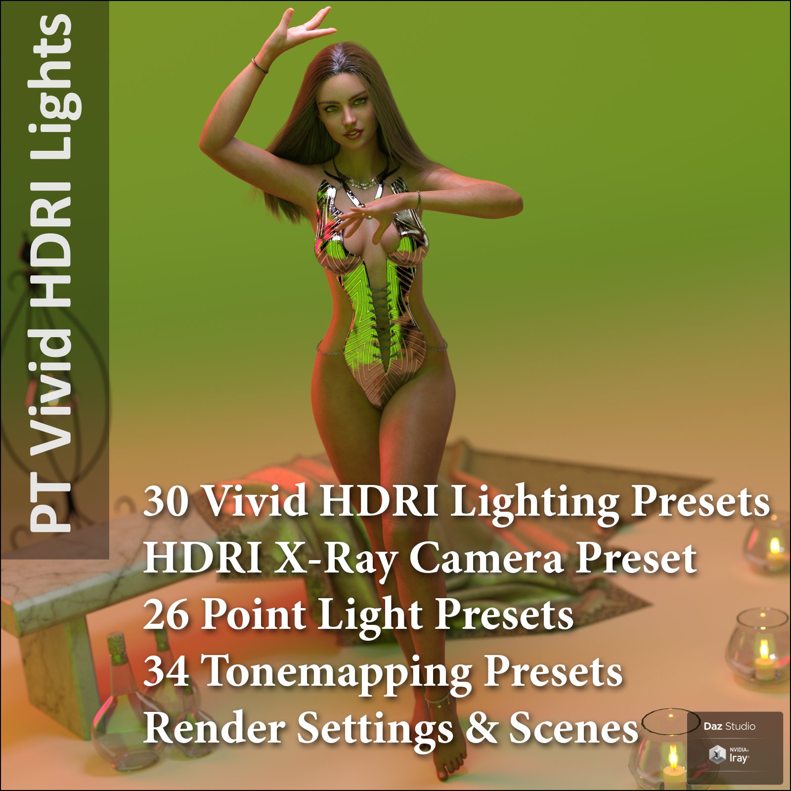 Paper Tiger’s Vivid HDRI Lighting_DAZ3DDL
