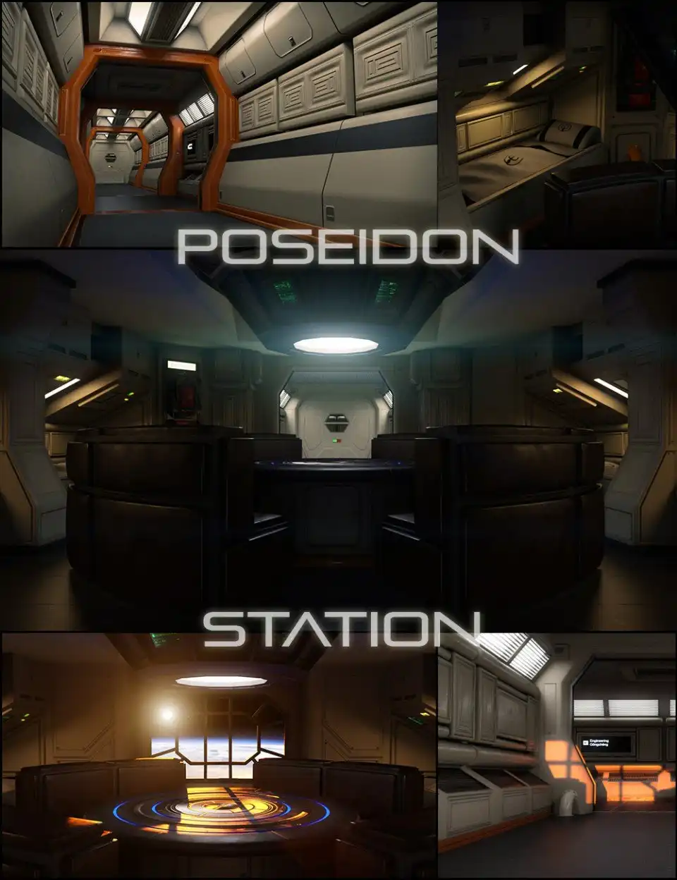 Poseidon Station_DAZ3D下载站
