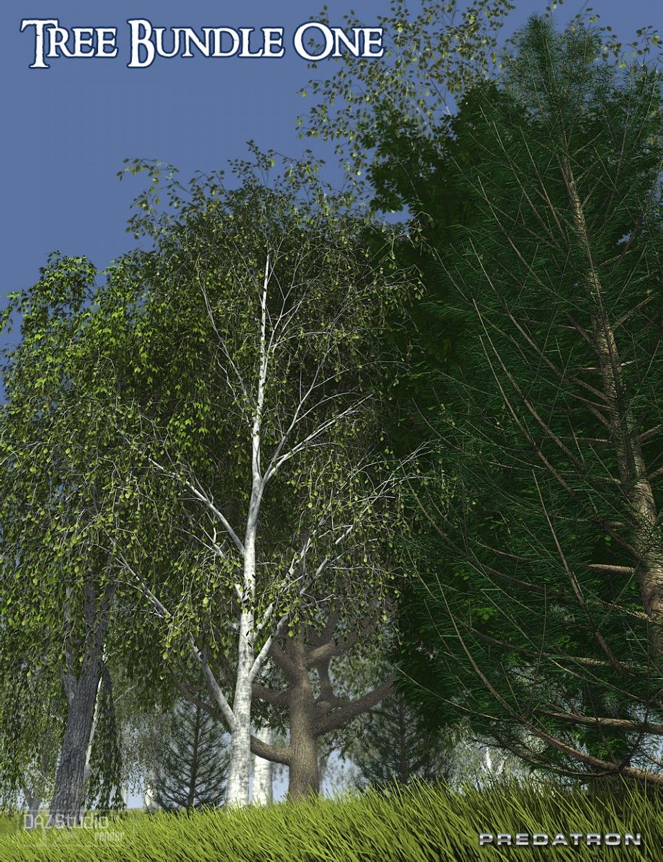 Predatron Tree Bundle One_DAZ3D下载站