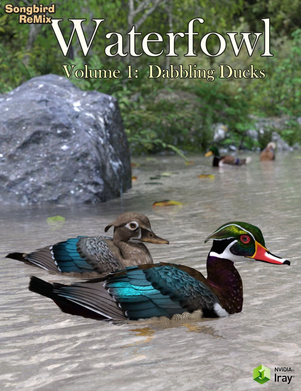 SBRM Waterfowl Vol 1 – Dabbling Ducks_DAZ3D下载站