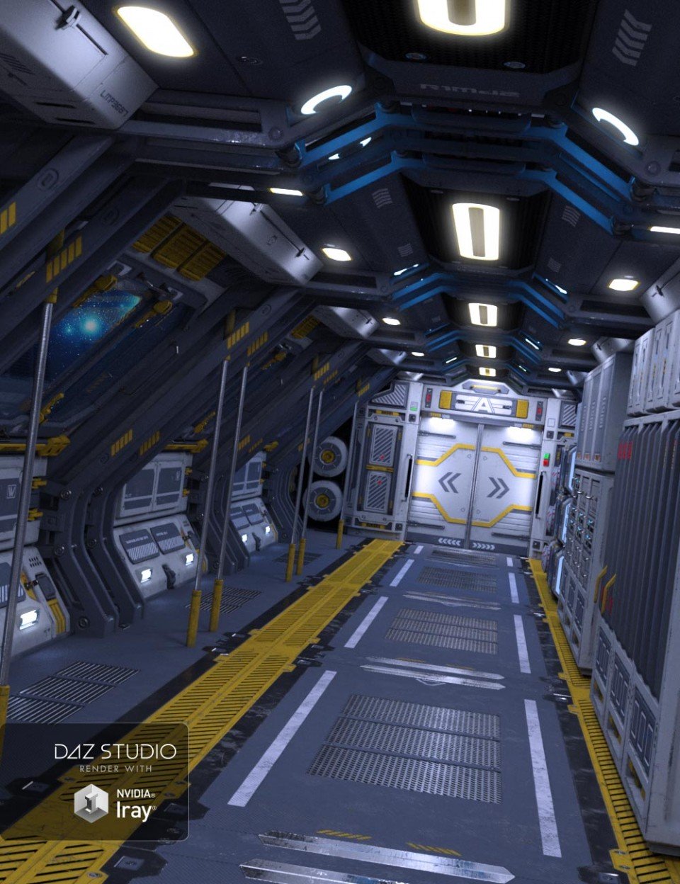 Sci-fi Corridor B_DAZ3DDL
