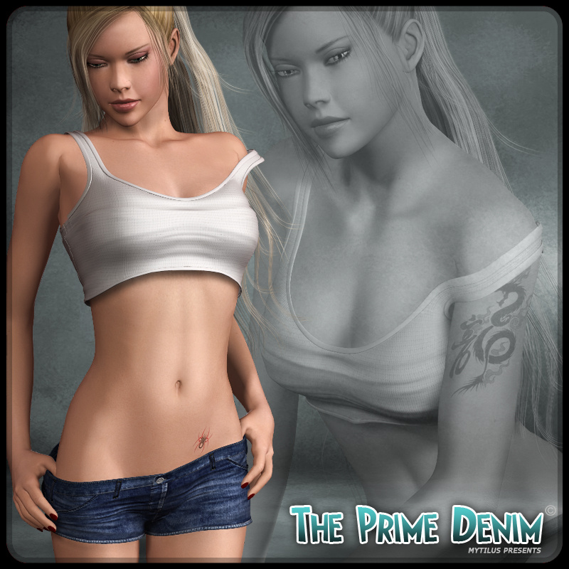The Prime Denim V4_DAZ3D下载站