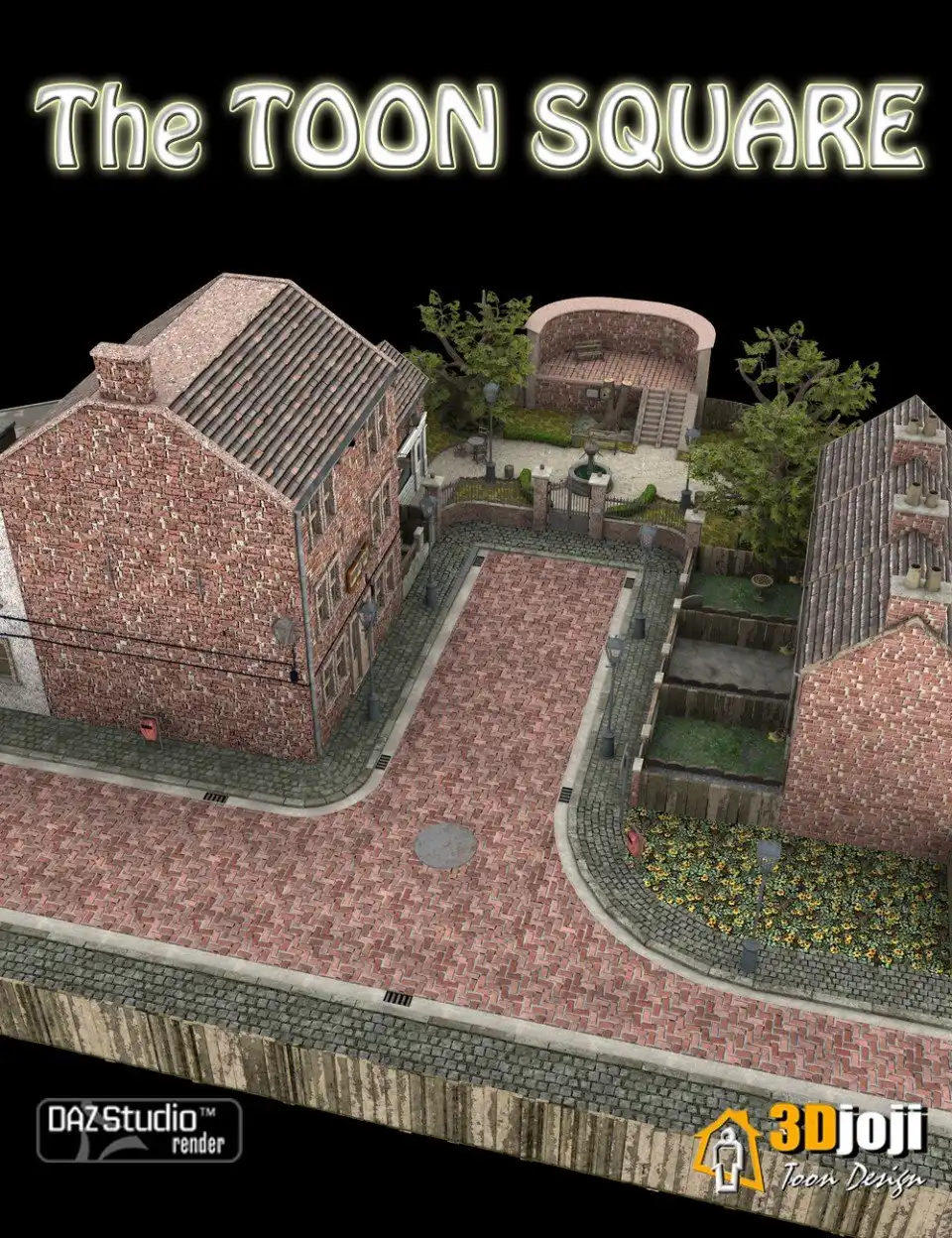 The Toon Square_DAZ3D下载站