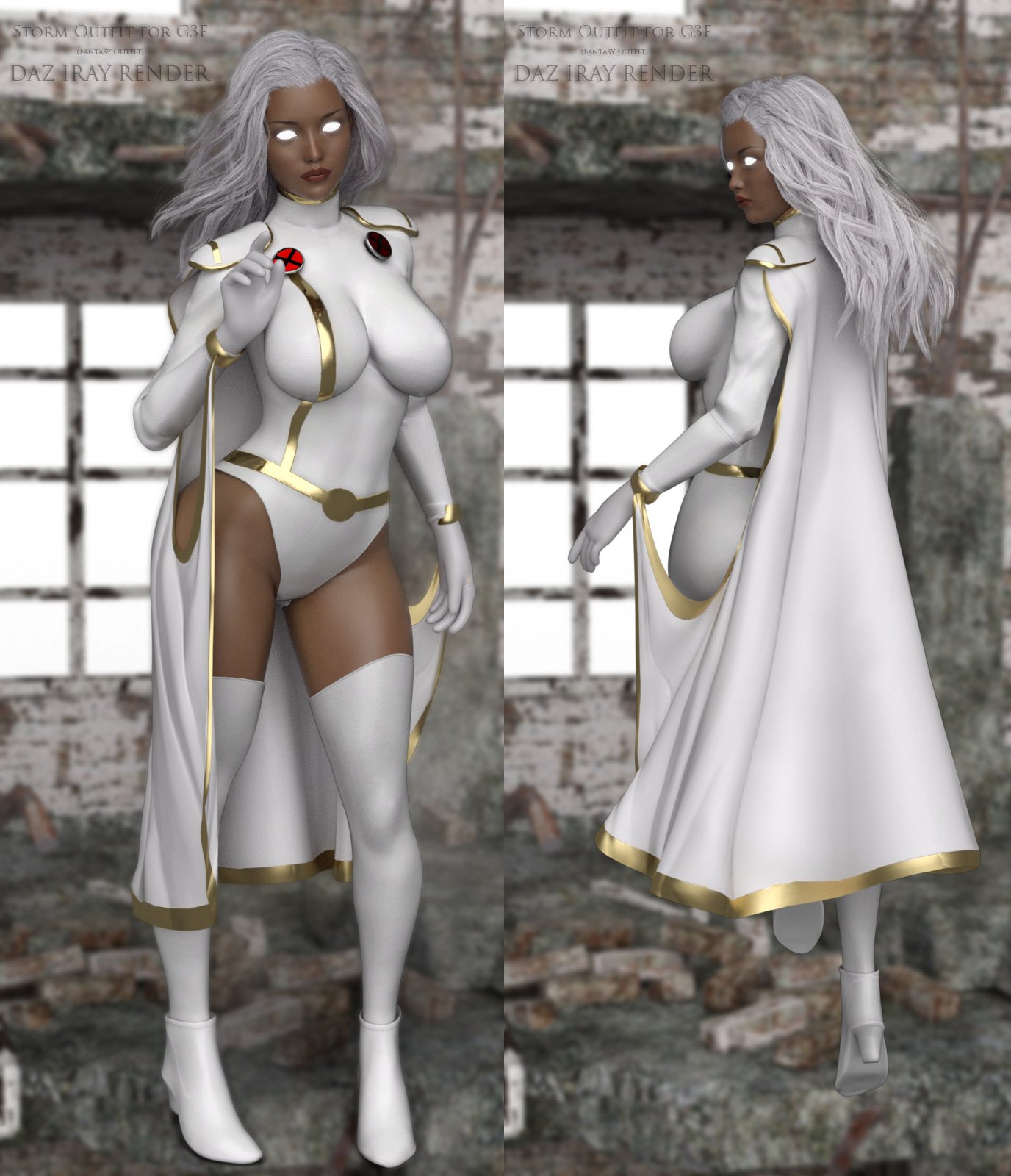 XM Storm Outfit for G3F_DAZ3D下载站