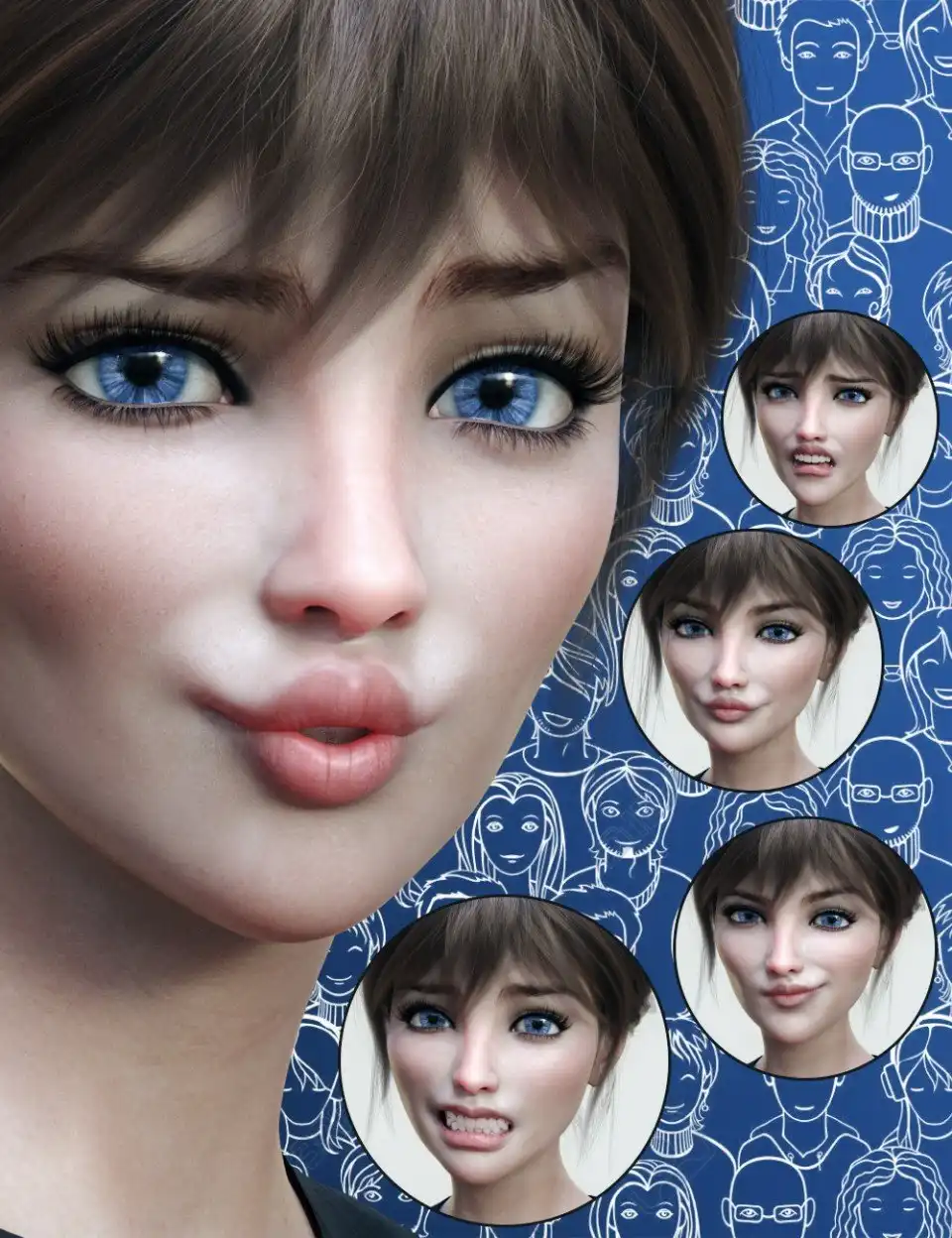 Young Expressive for Genesis 8 Female(s)_DAZ3DDL