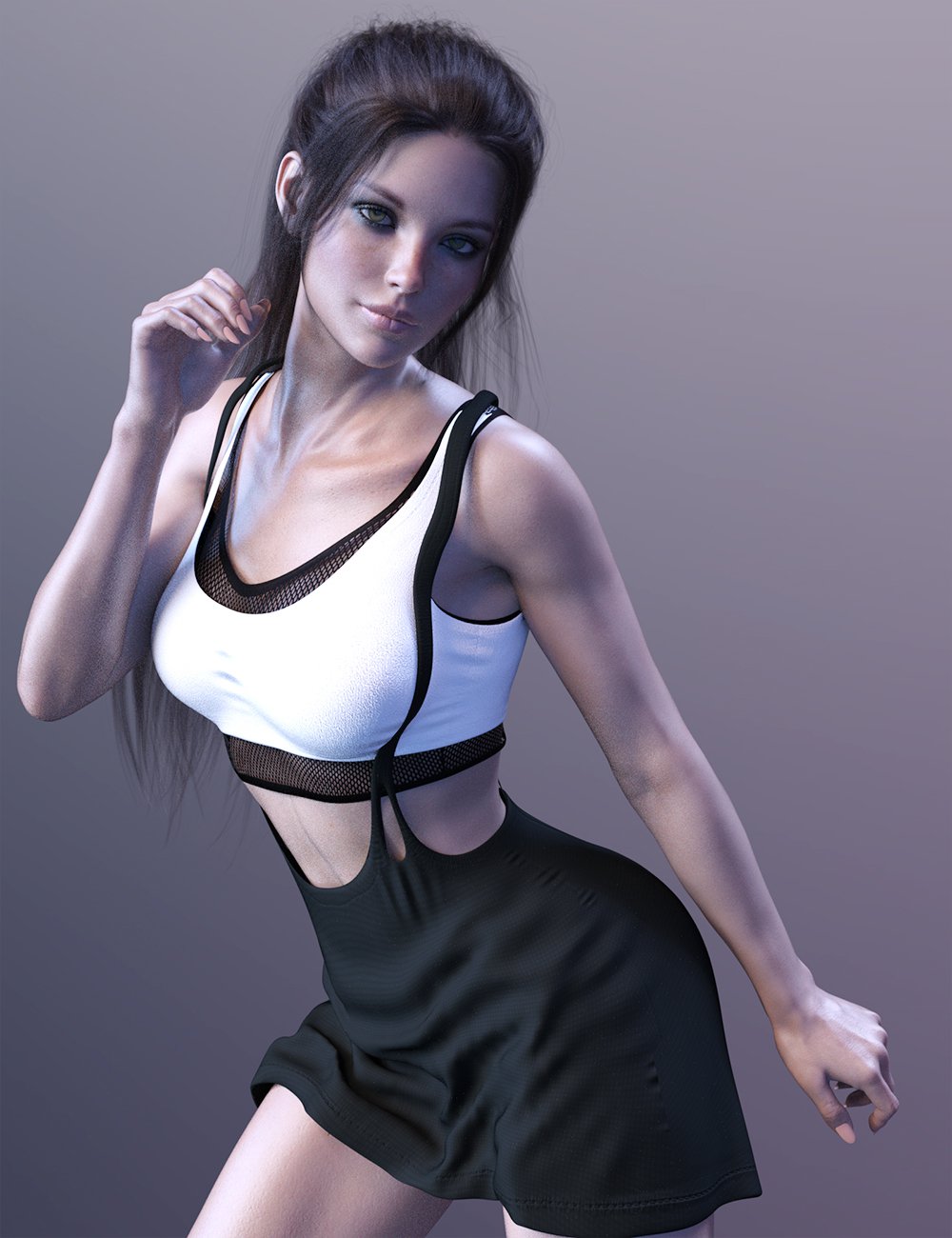 dForce X-Fashion Breathtaking Skirt for Genesis 8 Female(s)_DAZ3DDL