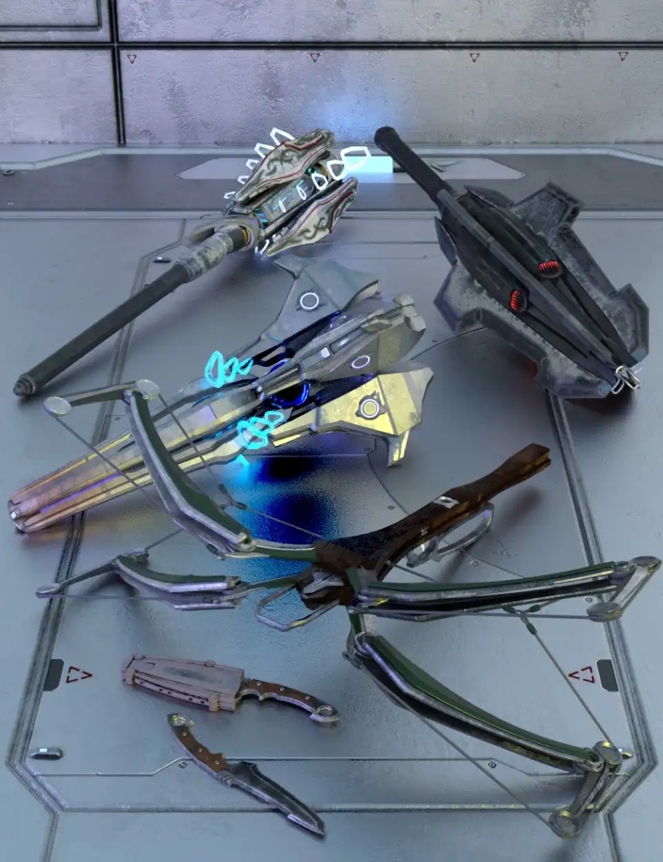 Adventurer’s Toybox Weapons Pack 2_DAZ3DDL