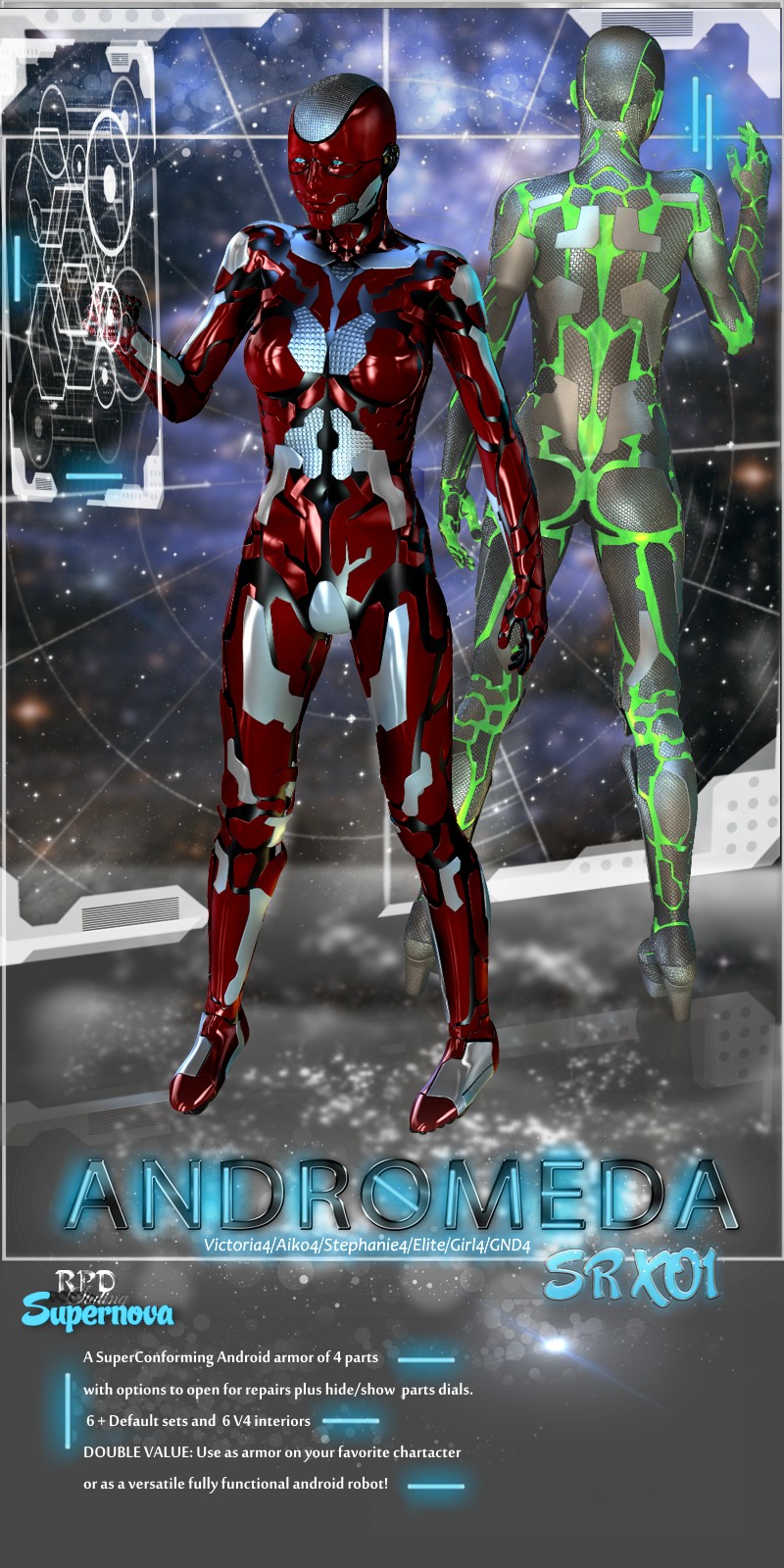 Andromeda SR-X01 V4/A4/G4/Elite/S4/GND4_DAZ3DDL