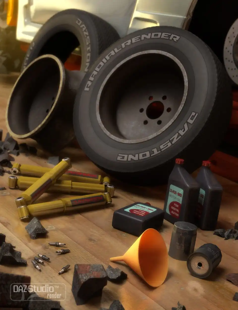 Automotive Supplies_DAZ3D下载站