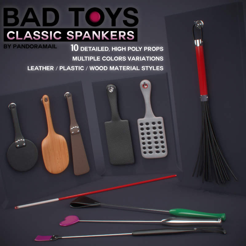 Bad Toys – Classic Spankers_DAZ3DDL