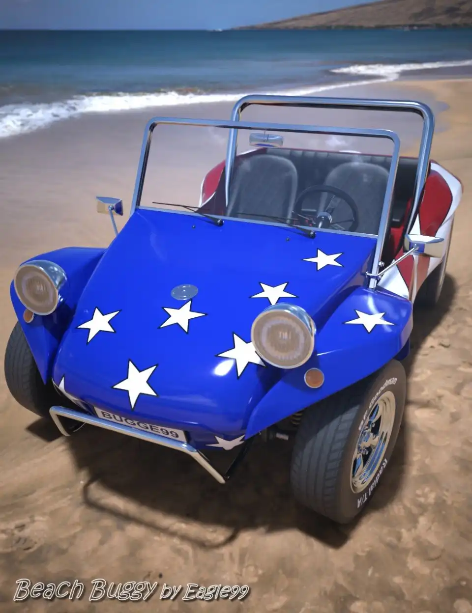 Beach Buggy_DAZ3D下载站