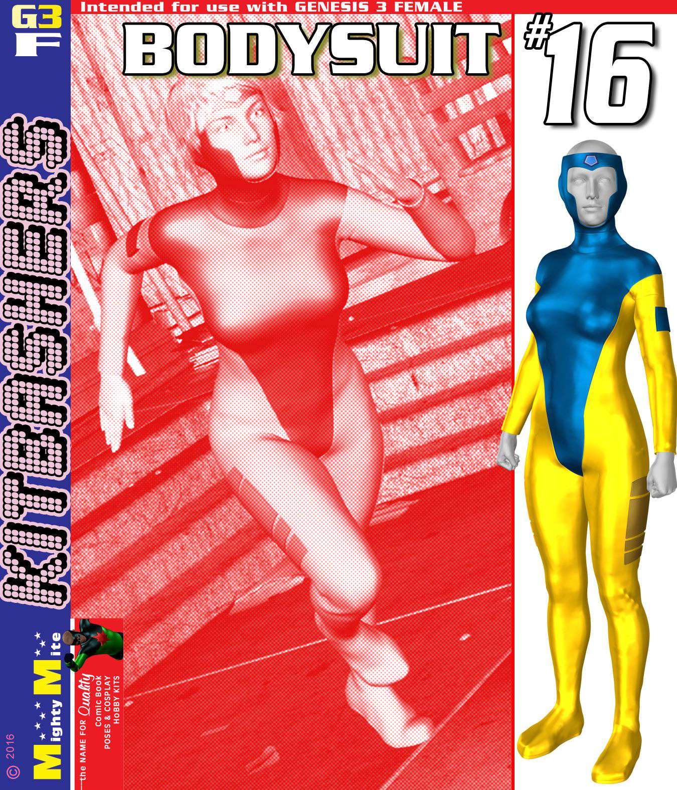 Bodysuit 016 MMKBG3F_DAZ3D下载站