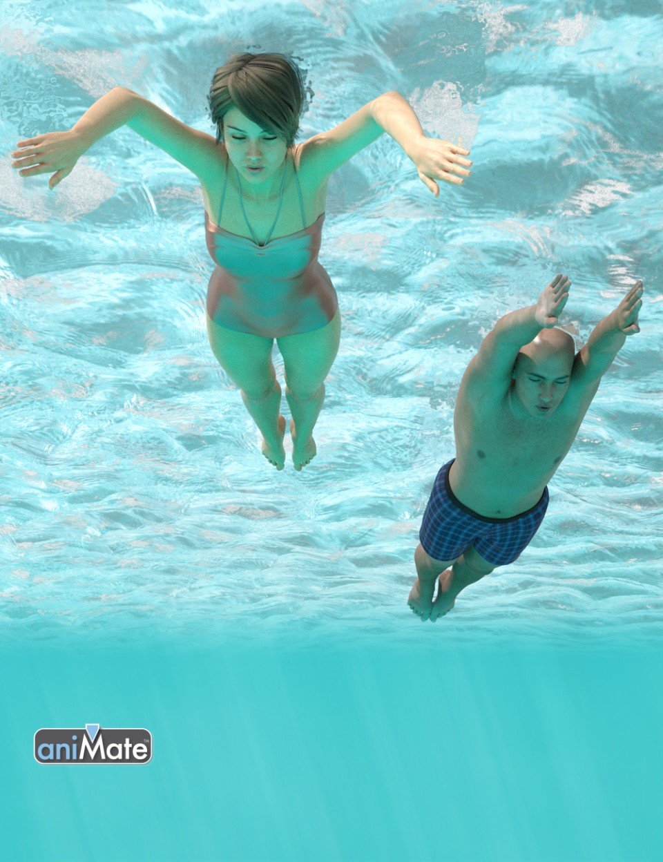 Breaststroke Swim Cycle for Genesis 8 Male(s) and Female(s)_DAZ3D下载站