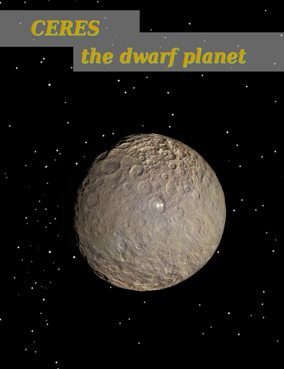 Ceres the Dwarf Planet_DAZ3D下载站