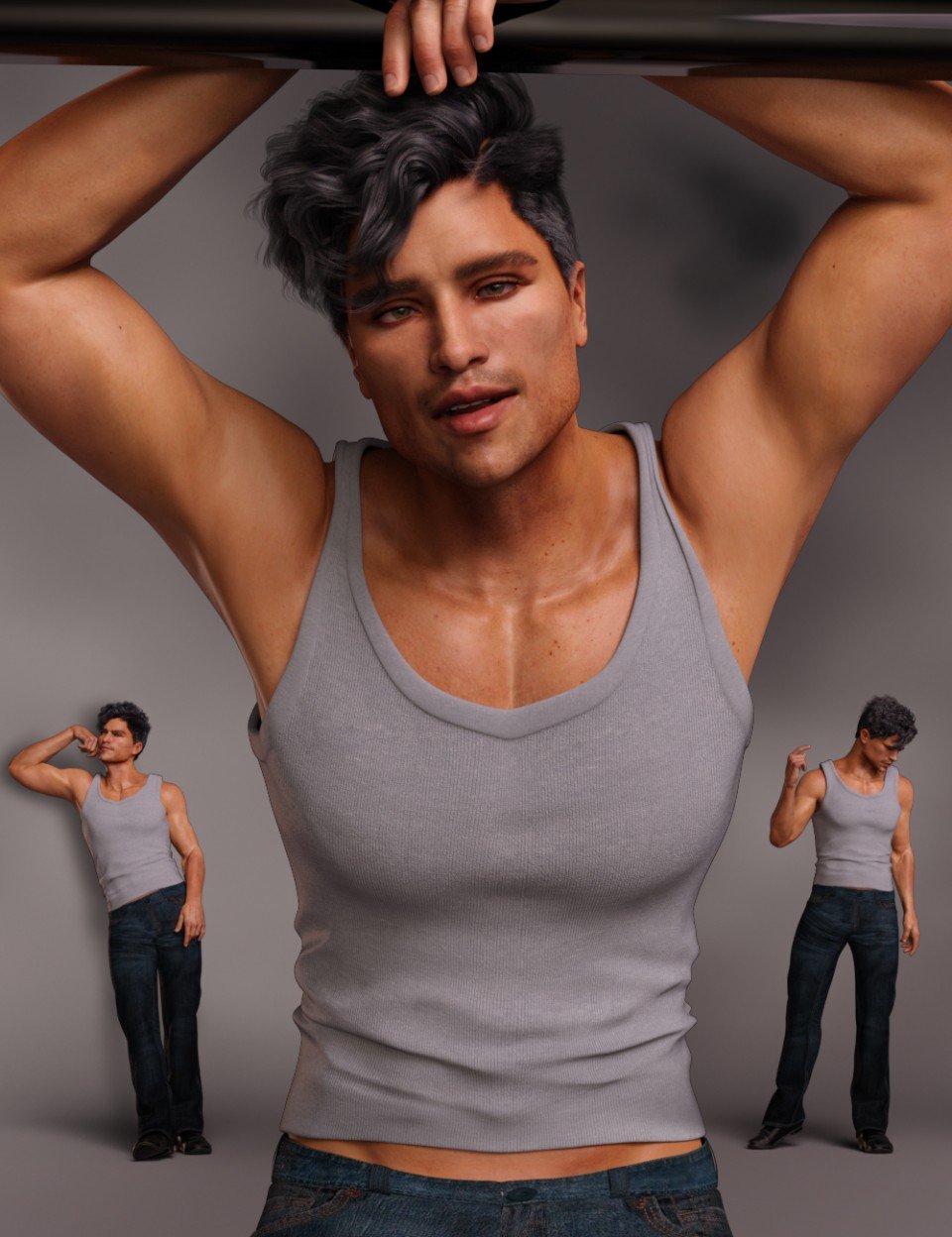 Chill Poses and Expressions for Genesis 8 Male_DAZ3DDL