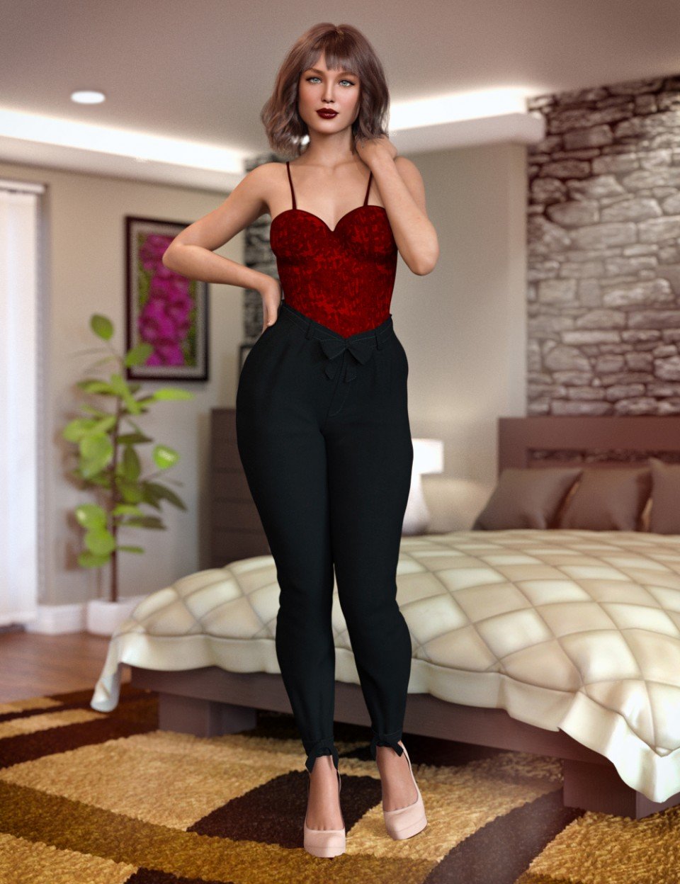 City Girl Outfit for Genesis 8 Female(s)_DAZ3DDL