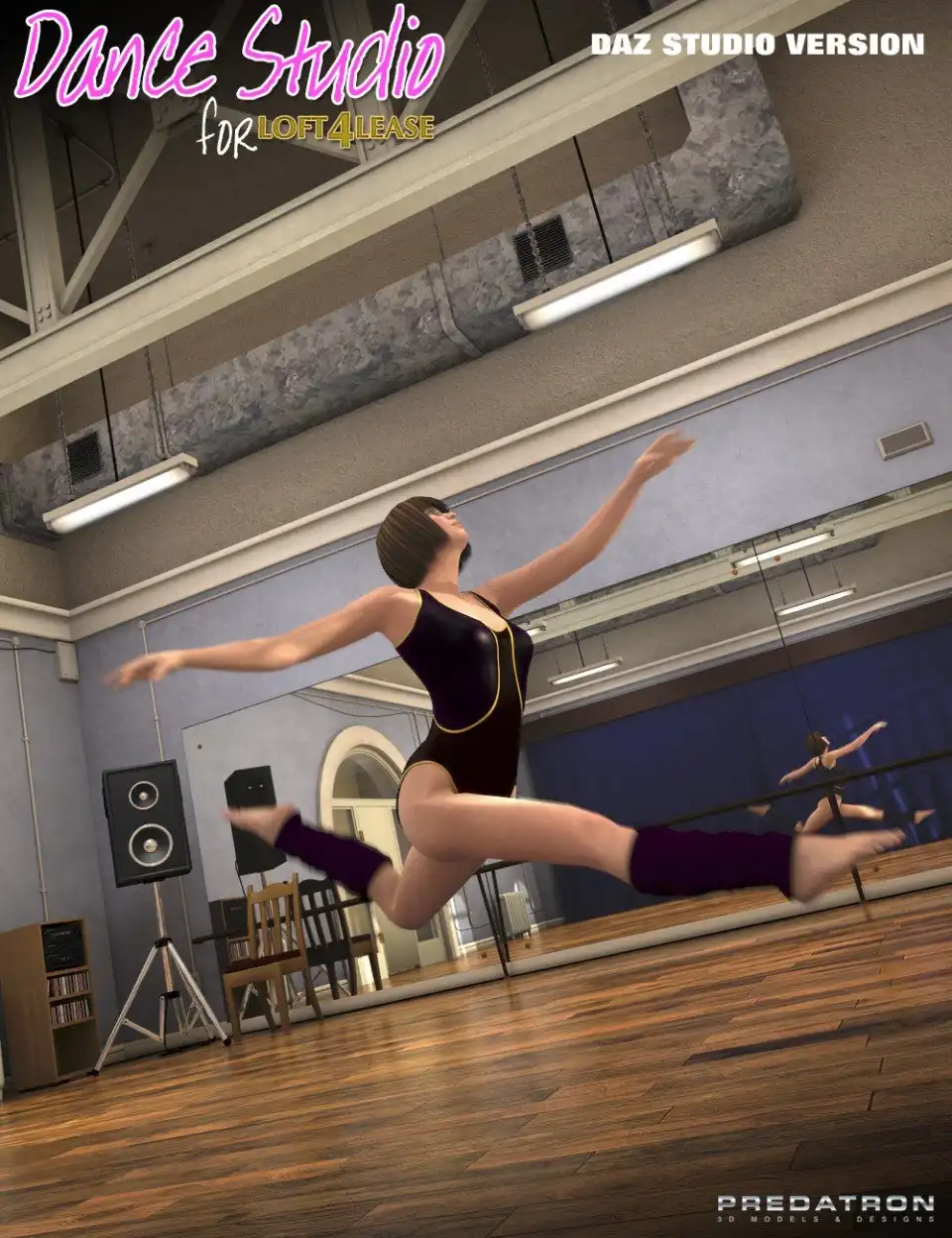 Dance Studio Add-On (DAZ Studio)_DAZ3D下载站
