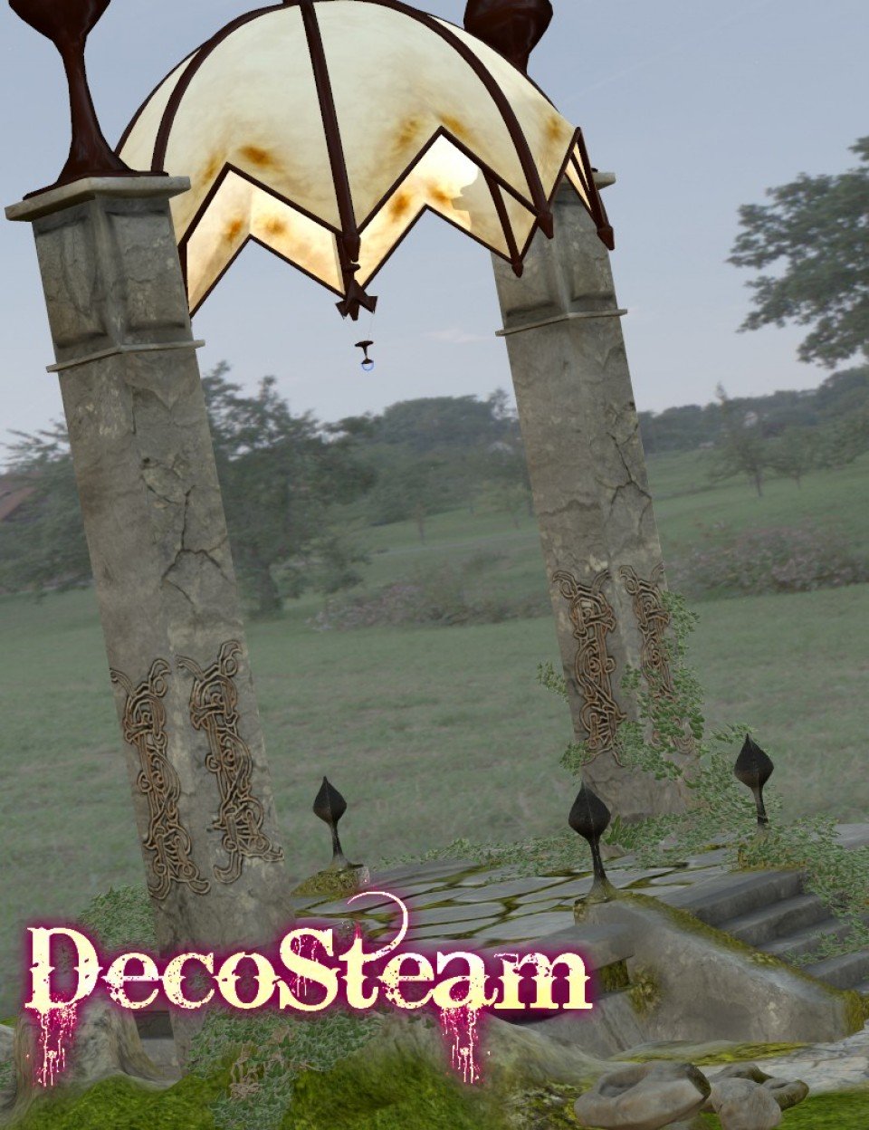 Deco Steam_DAZ3D下载站