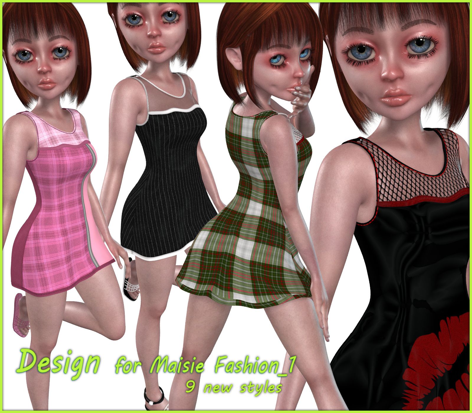 Designs for Maisie Fashion_1_DAZ3D下载站
