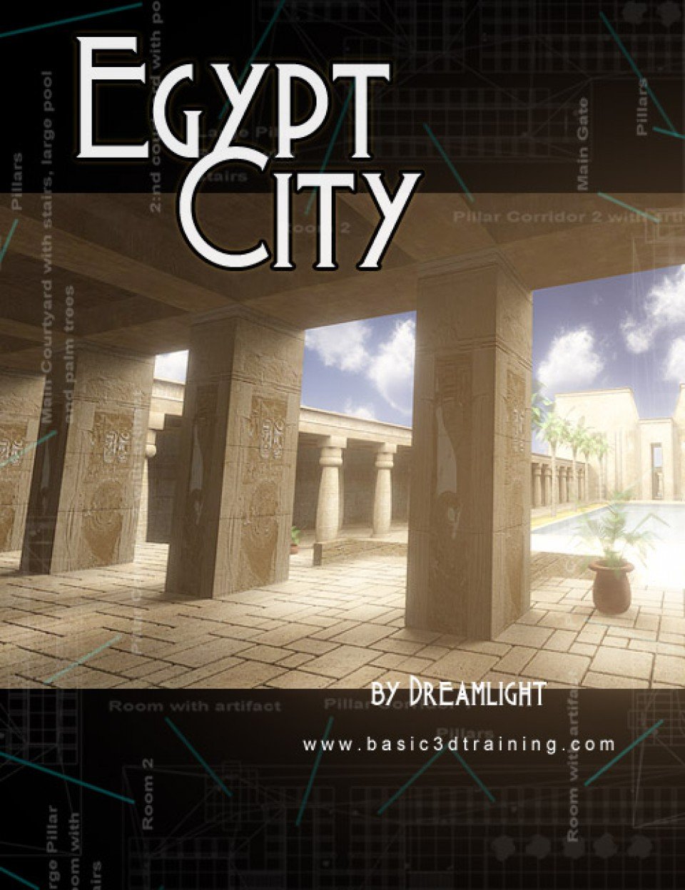 Egypt City for DS_DAZ3D下载站