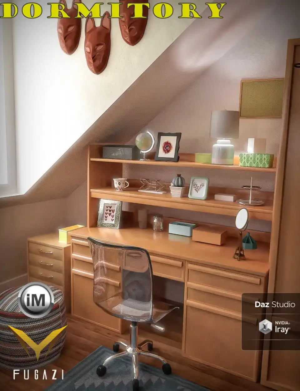 FG Dorm Bundle_DAZ3D下载站