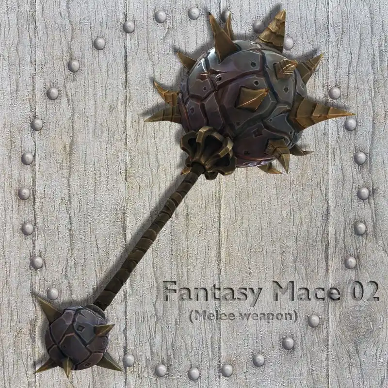 Fantasy Mace 02_DAZ3DDL