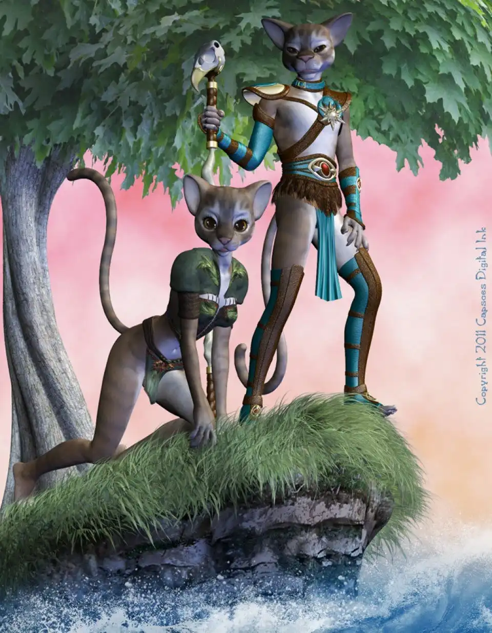 Furries’ Furs – Fisher Cat_DAZ3D下载站