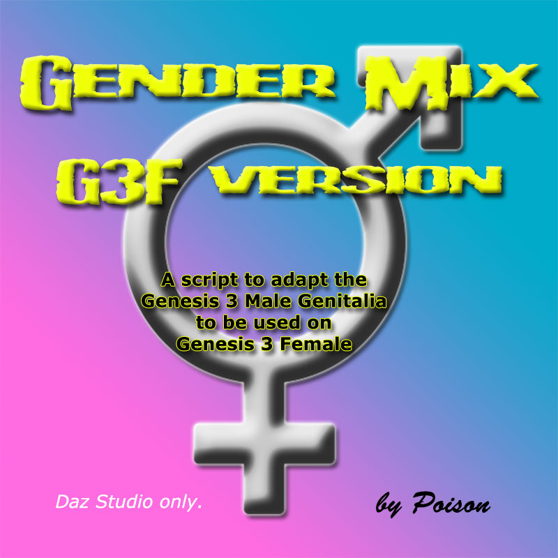 Gender Mix For G3F_DAZ3D下载站