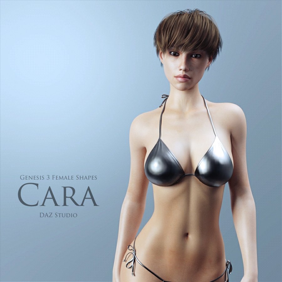 Genesis 3 Female Shapes: Cara_DAZ3D下载站