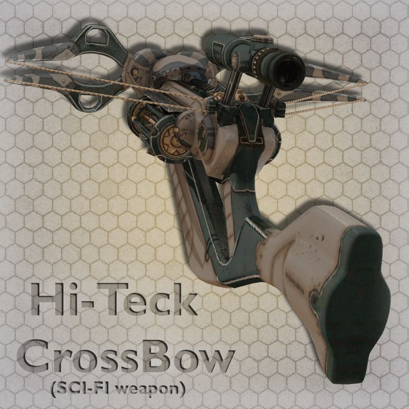 Hi-Teck Crossbow 01_DAZ3D下载站