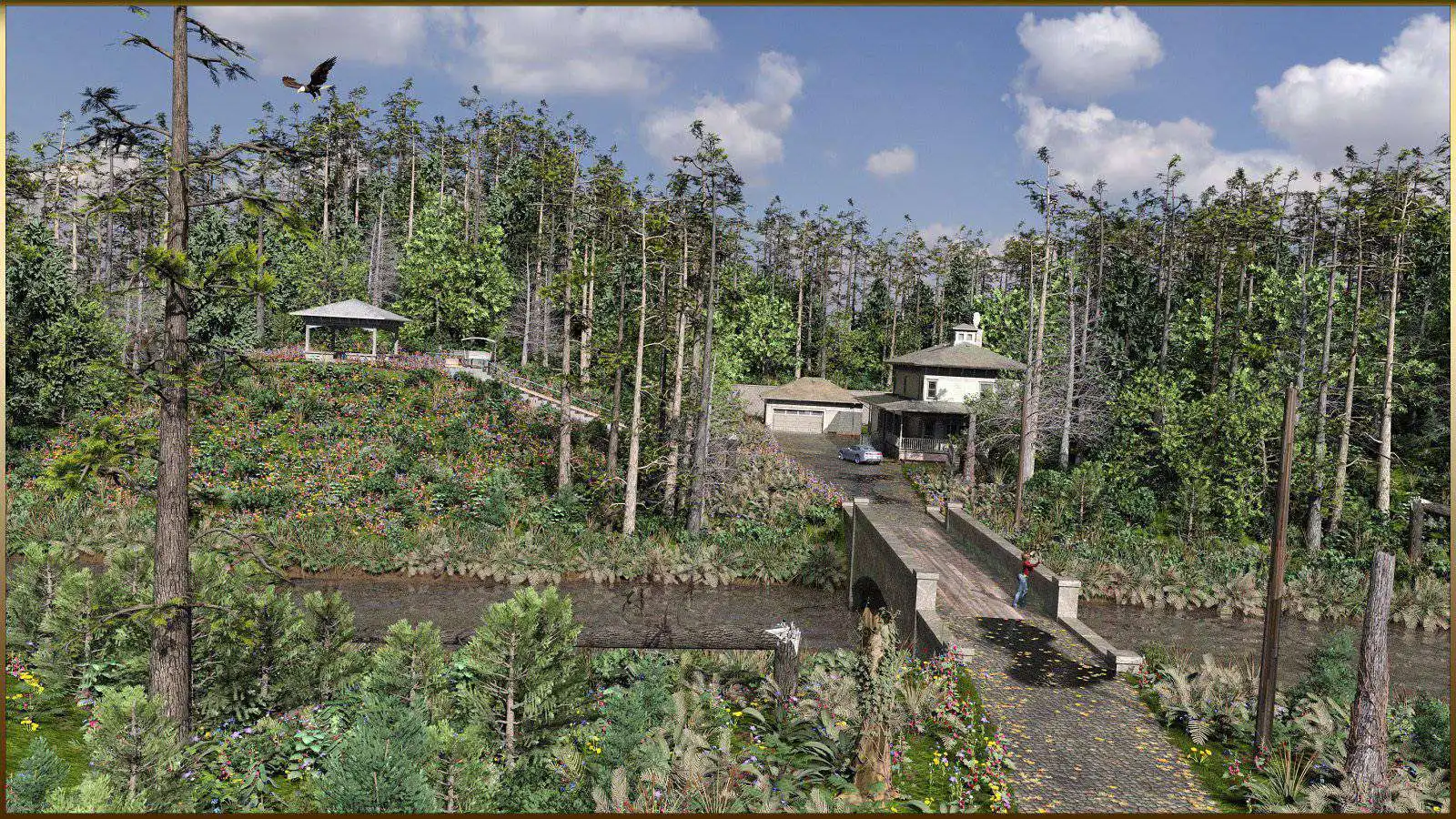 Home in the Woods for DS_DAZ3D下载站