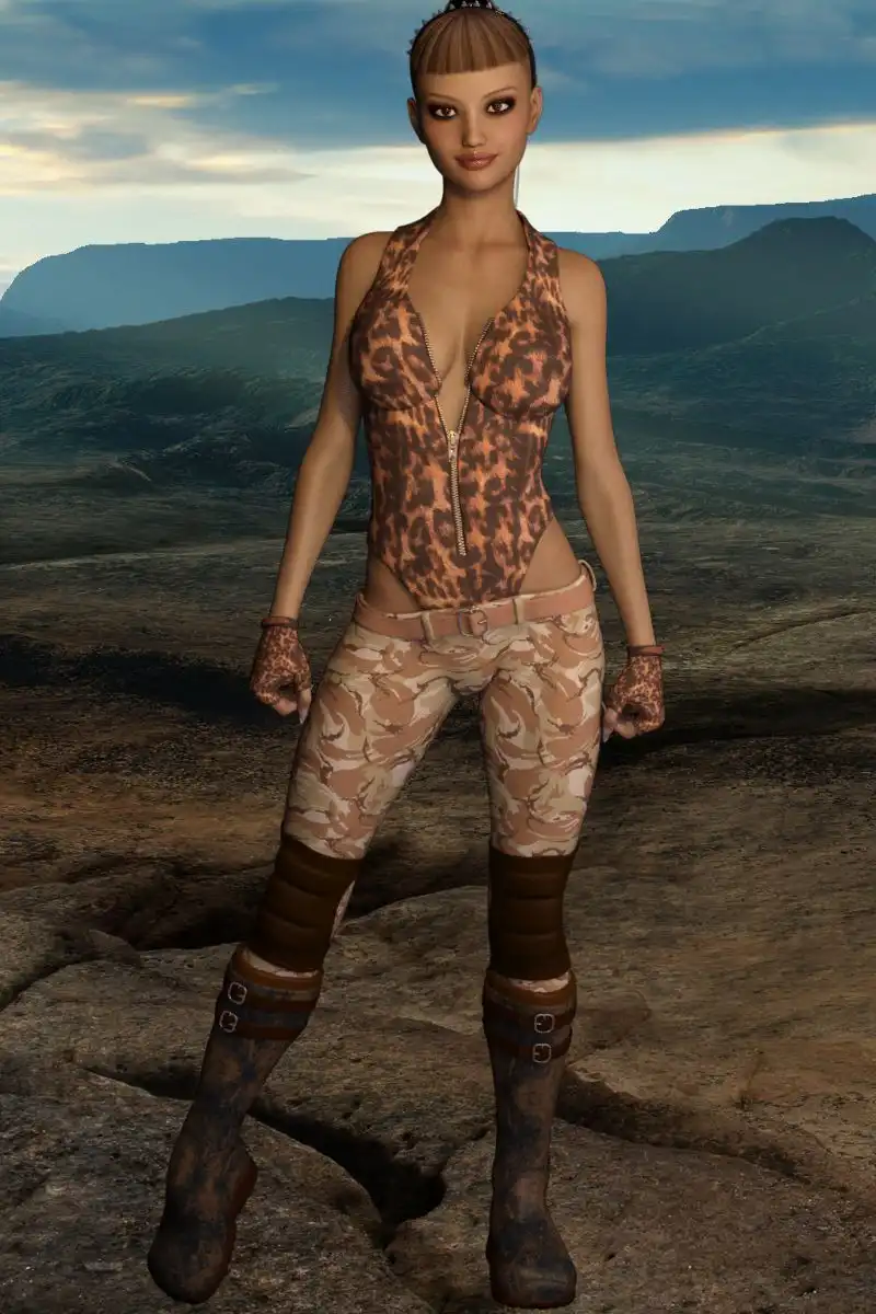 InStyle – Exnem Action Girl 2 for G3_DAZ3D下载站