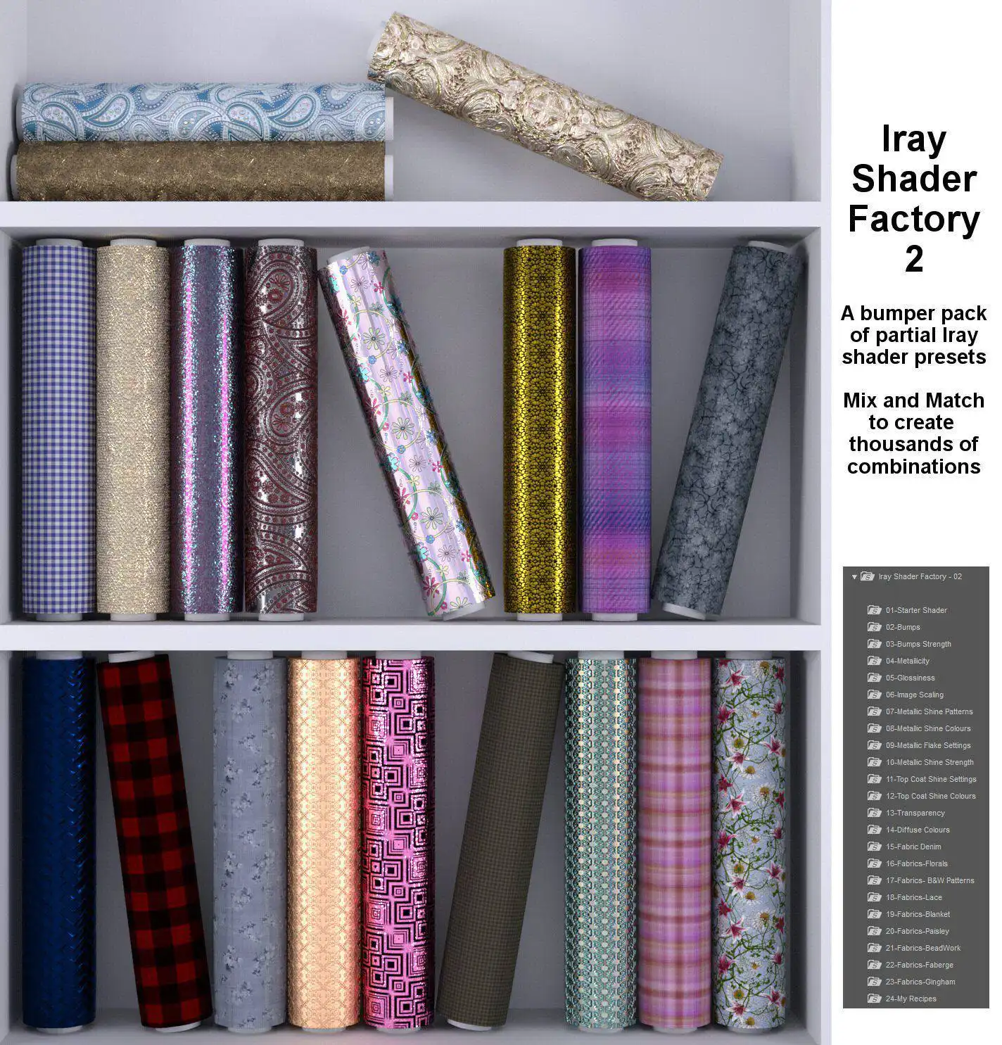 Iray Shader Factory 2_DAZ3DDL